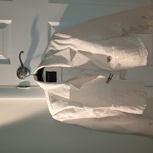 Elegant White Women's Jacket by BALBOA